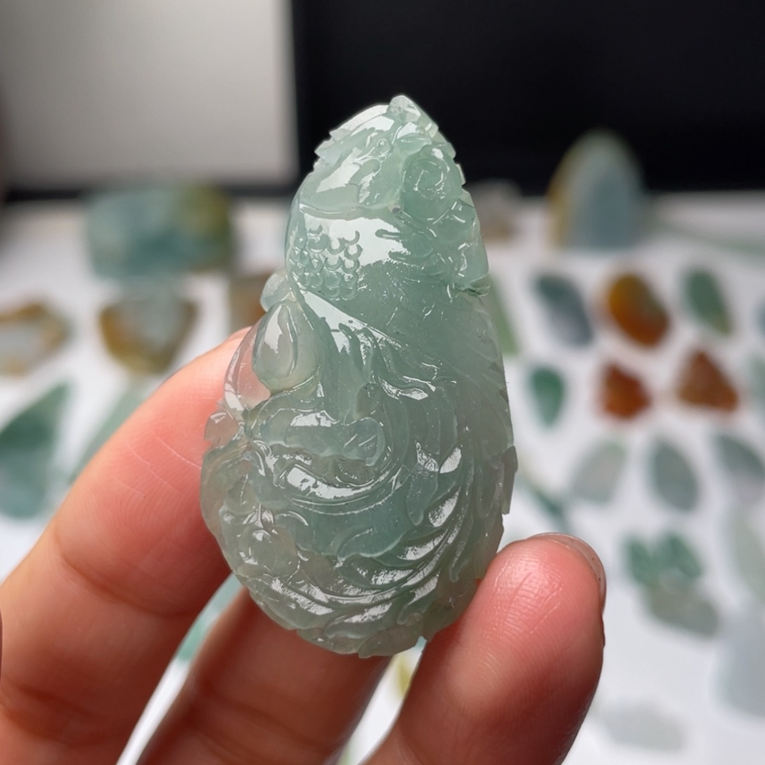 定制翡翠未镶嵌天然翡翠