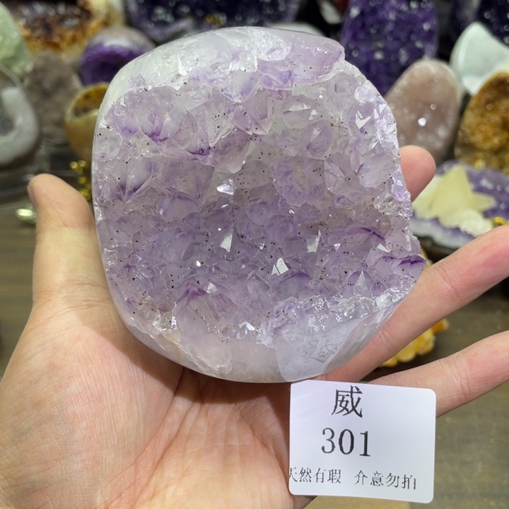 水晶未镶嵌珠宝半成品