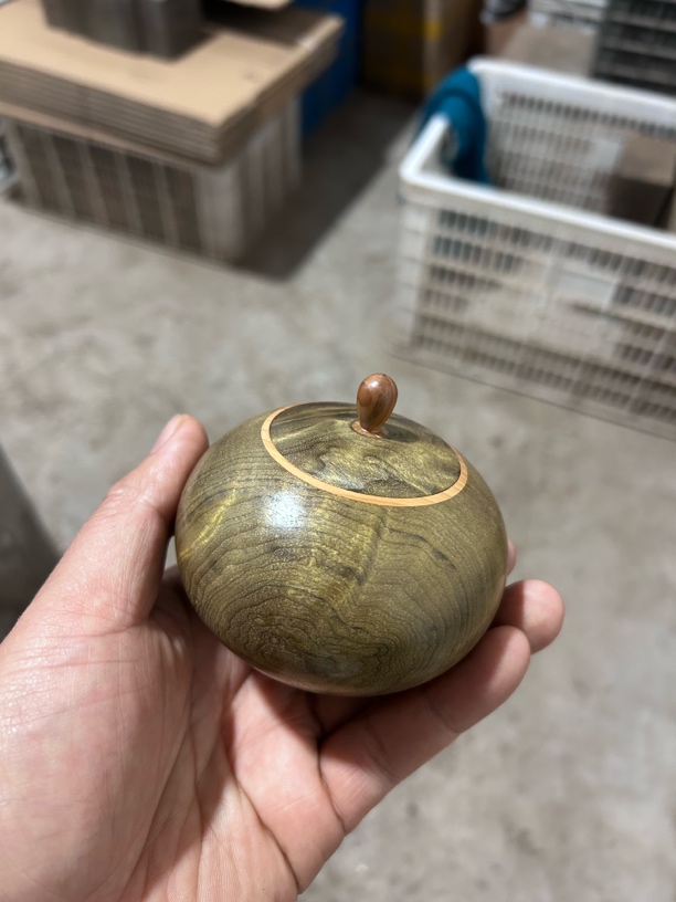 四川小叶金丝楠阴沉木醒茶仓盒