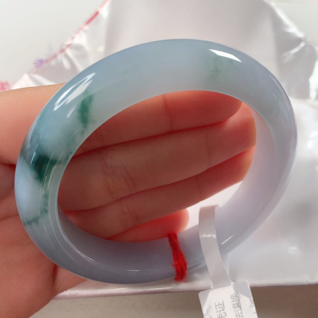 翡翠手镯未镶嵌 正圈①③⑤