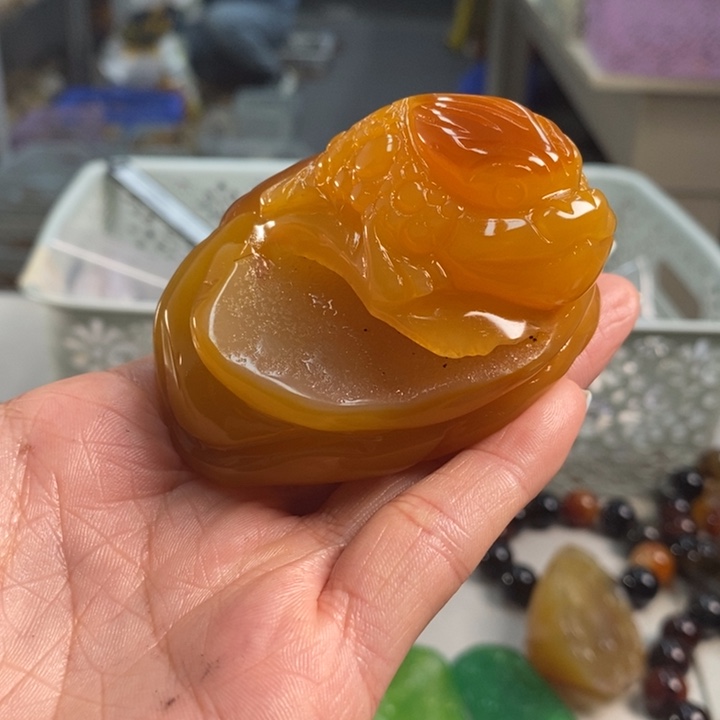 玛瑙/玉髓吊坠(不含链)未镶嵌