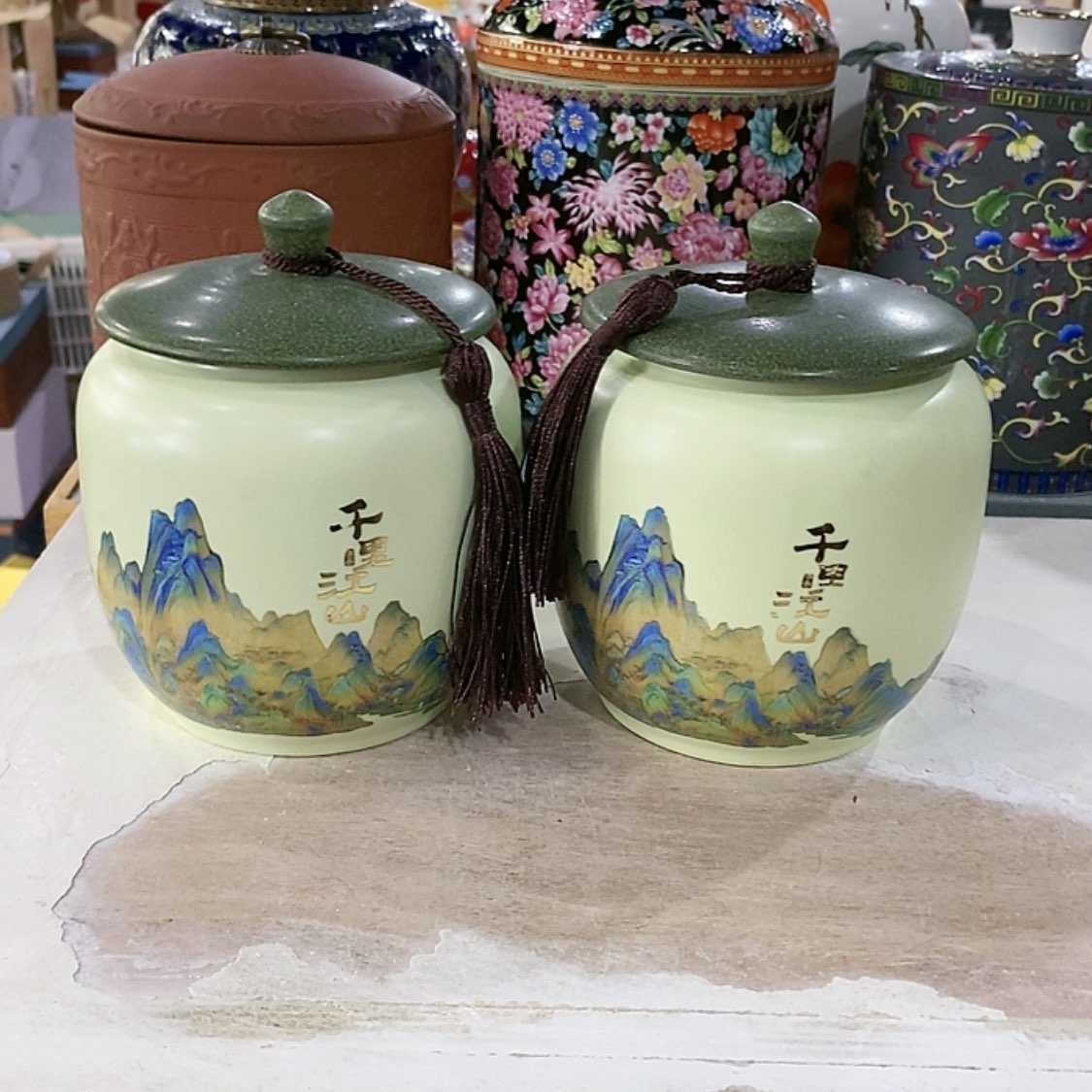 【闪购商品】罐茶叶罐陶瓷茶叶罐