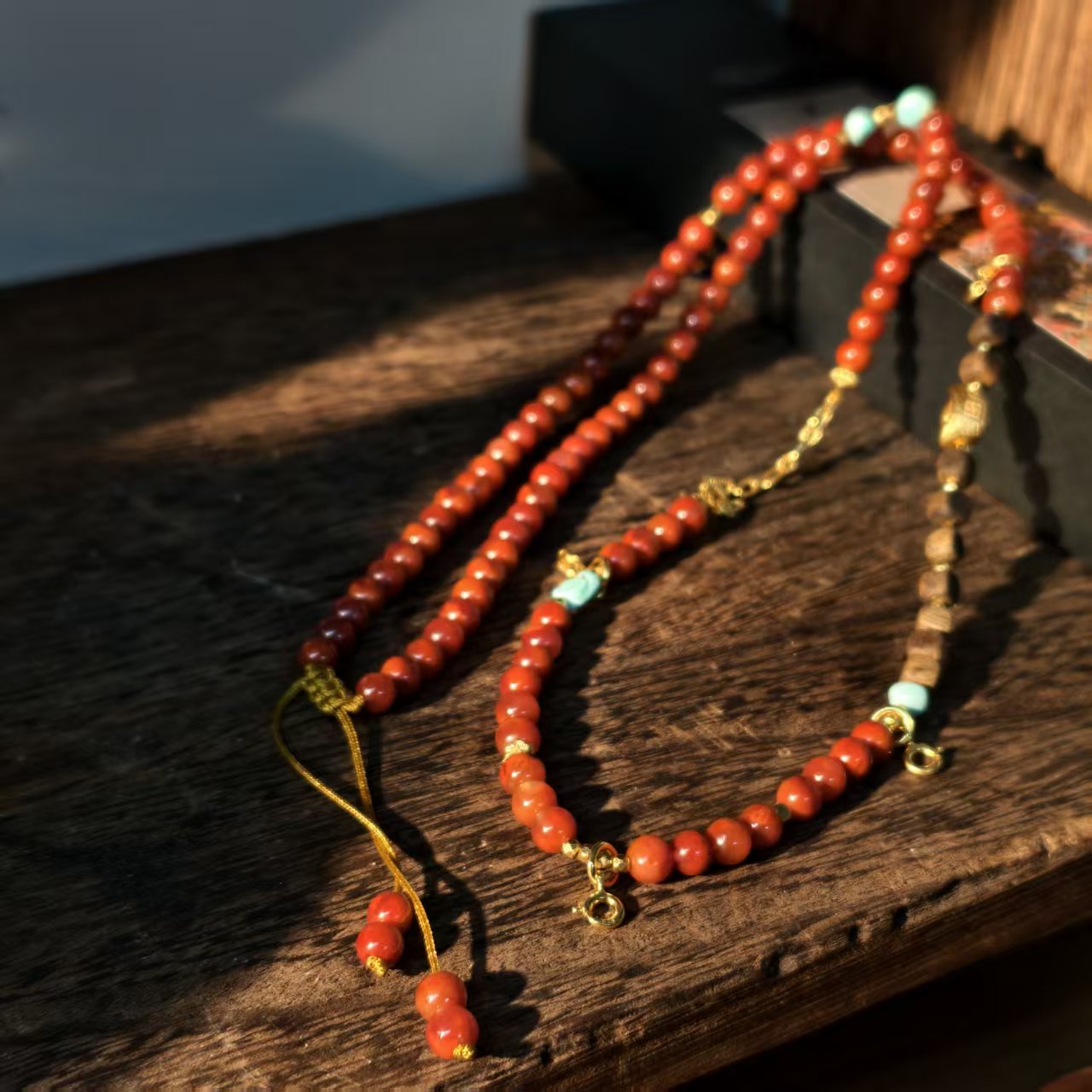 两米/南红颈饰万能链造型NH-JS0050