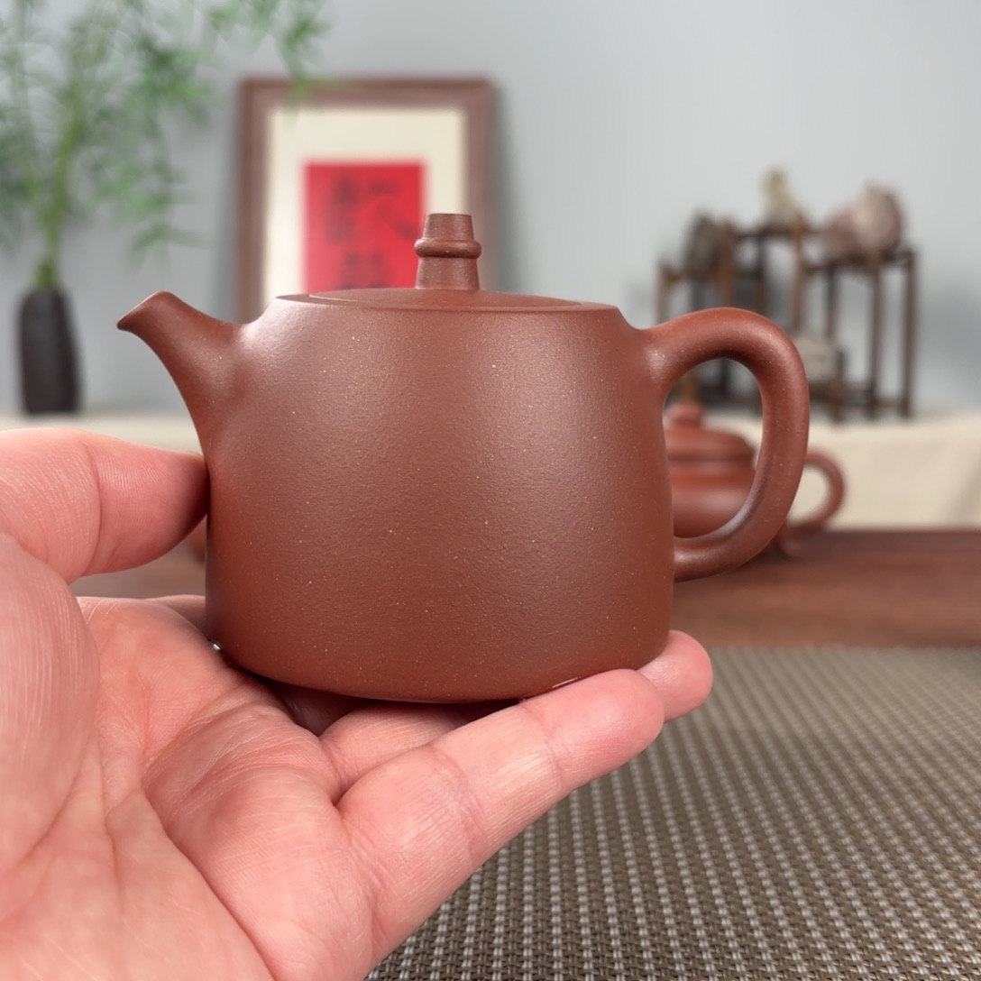 紫砂茶壶黄龙山原矿紫砂壶