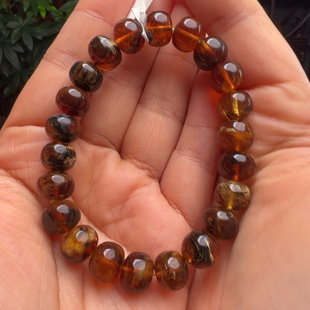 琥珀未镶嵌裸石抚顺琥珀10568