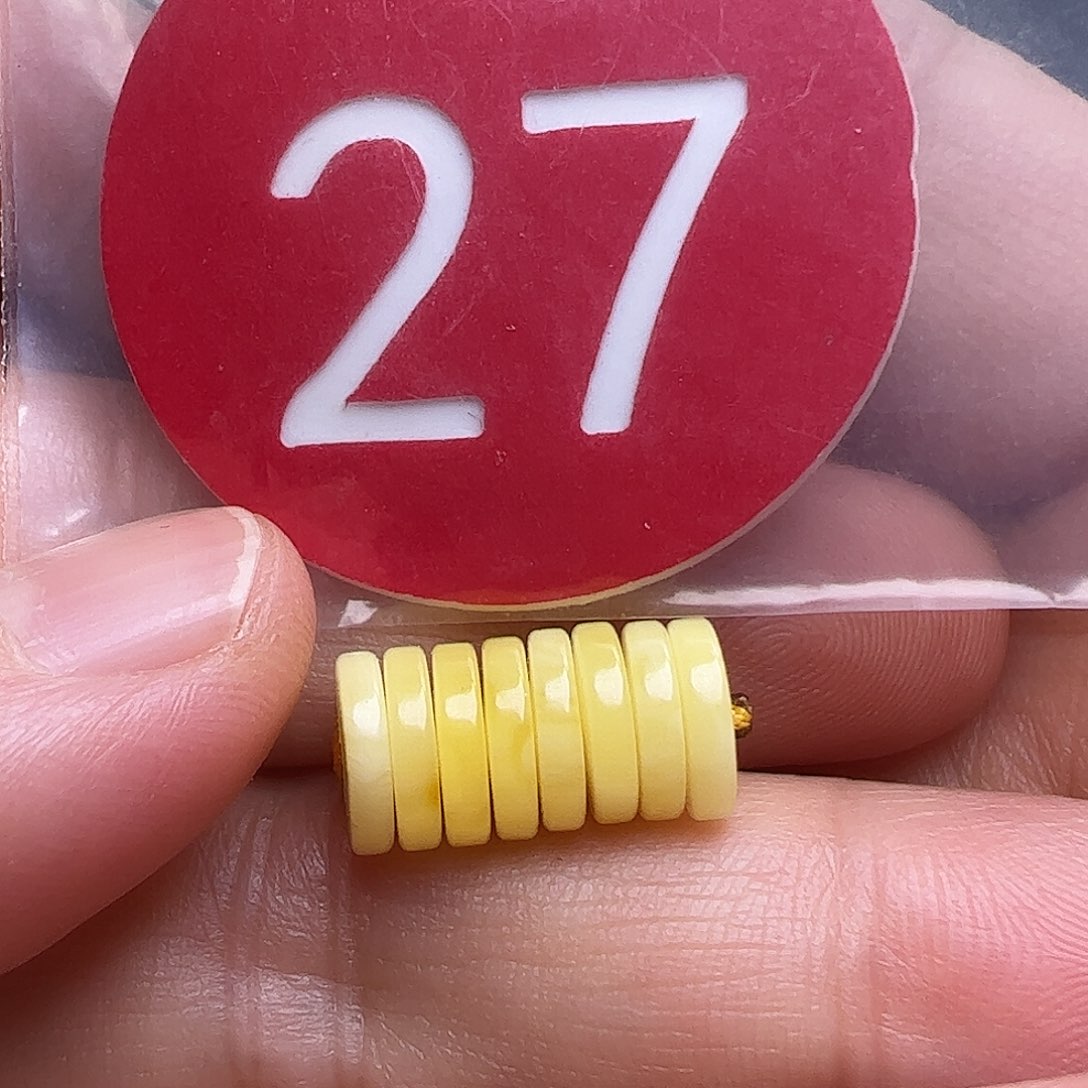 蜜蜡未镶嵌珠宝奇石8m m