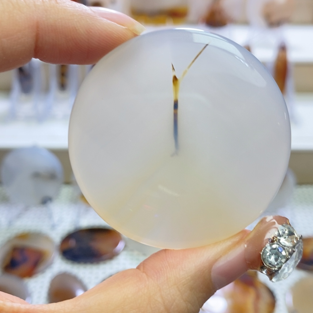 玛瑙/玉髓未镶嵌吊坠(不含链)