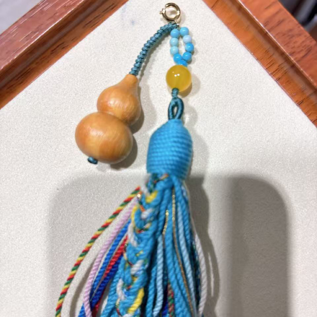 万能扣葫芦玛瑙配饰穗子款ZD