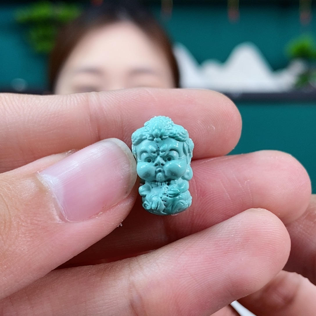 绿松石珠宝奇石未镶嵌