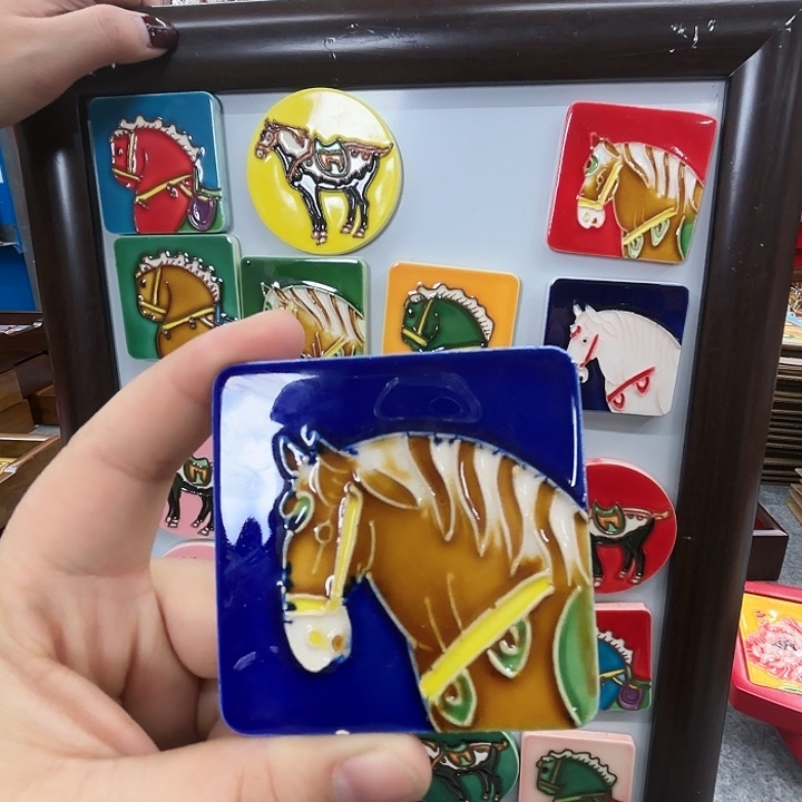 陶瓷板画6/6冰箱贴