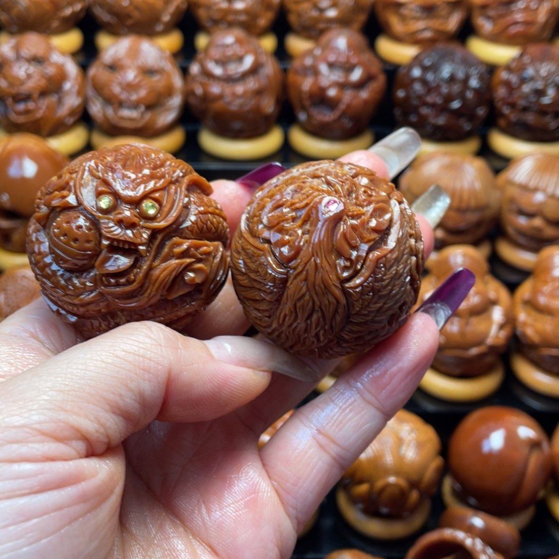 *****把件橄榄核橄榄球