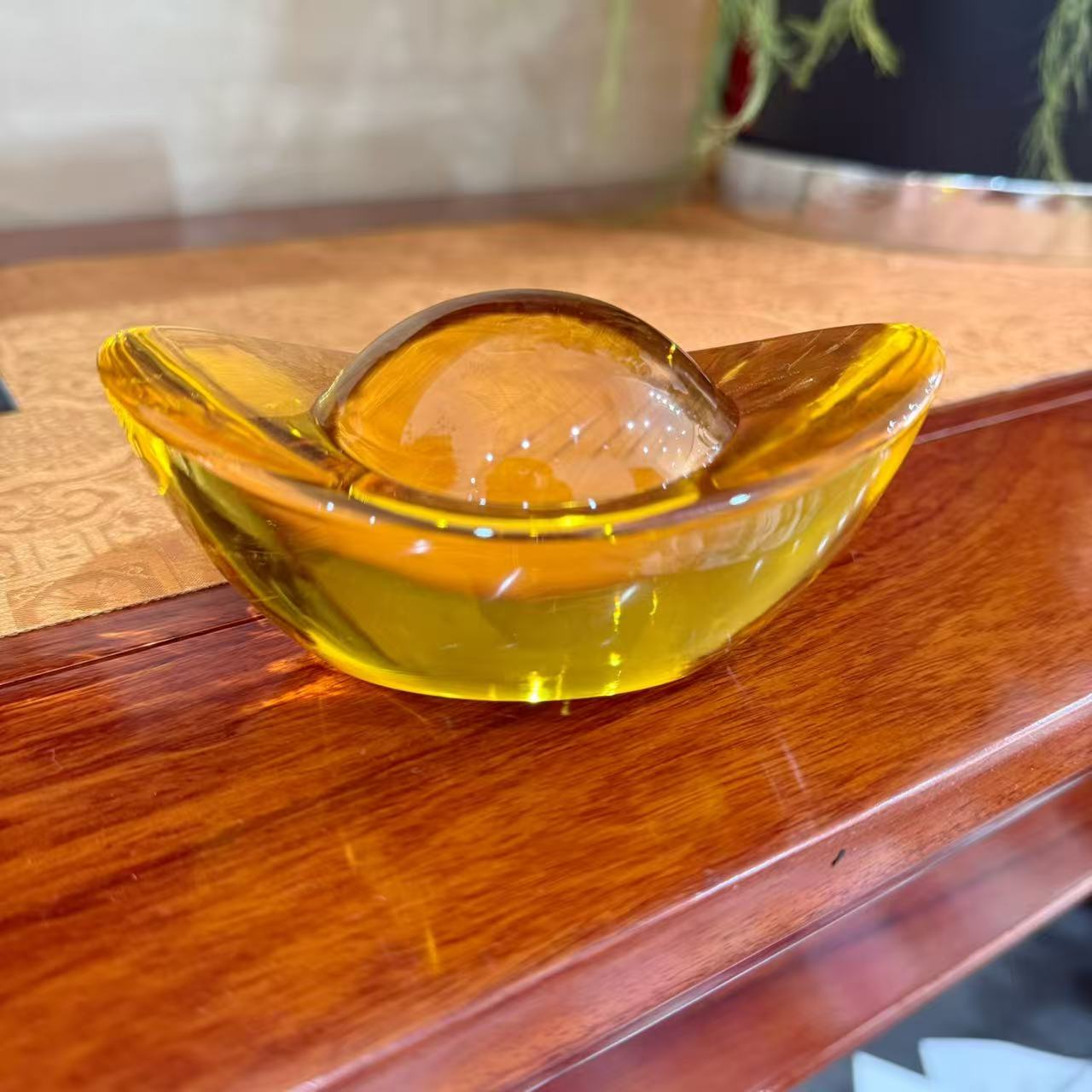 【荣姐优选】越来越有元宝居家摆件 12厘米