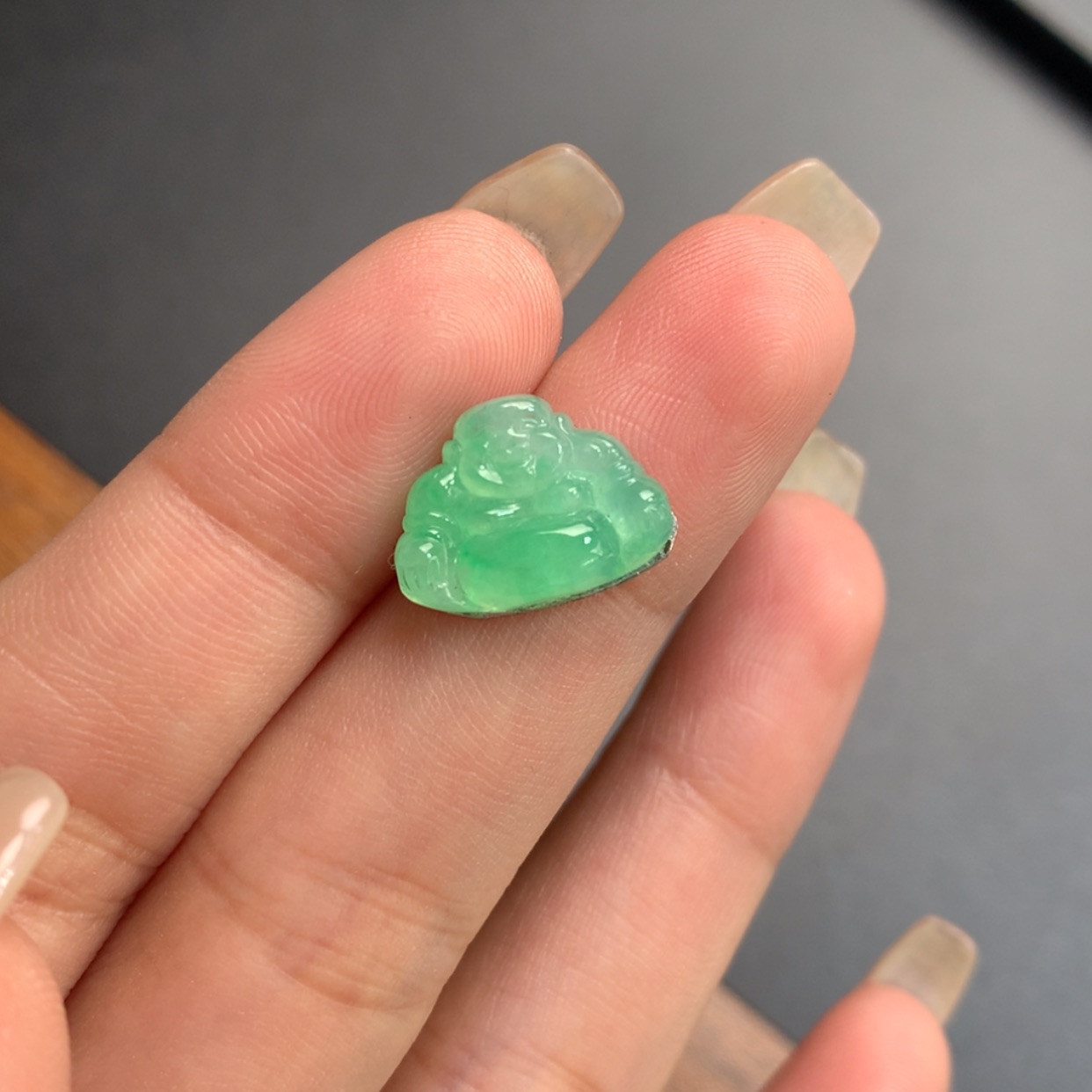 【闪购商品】翡翠颈饰未镶嵌佛公×1佳