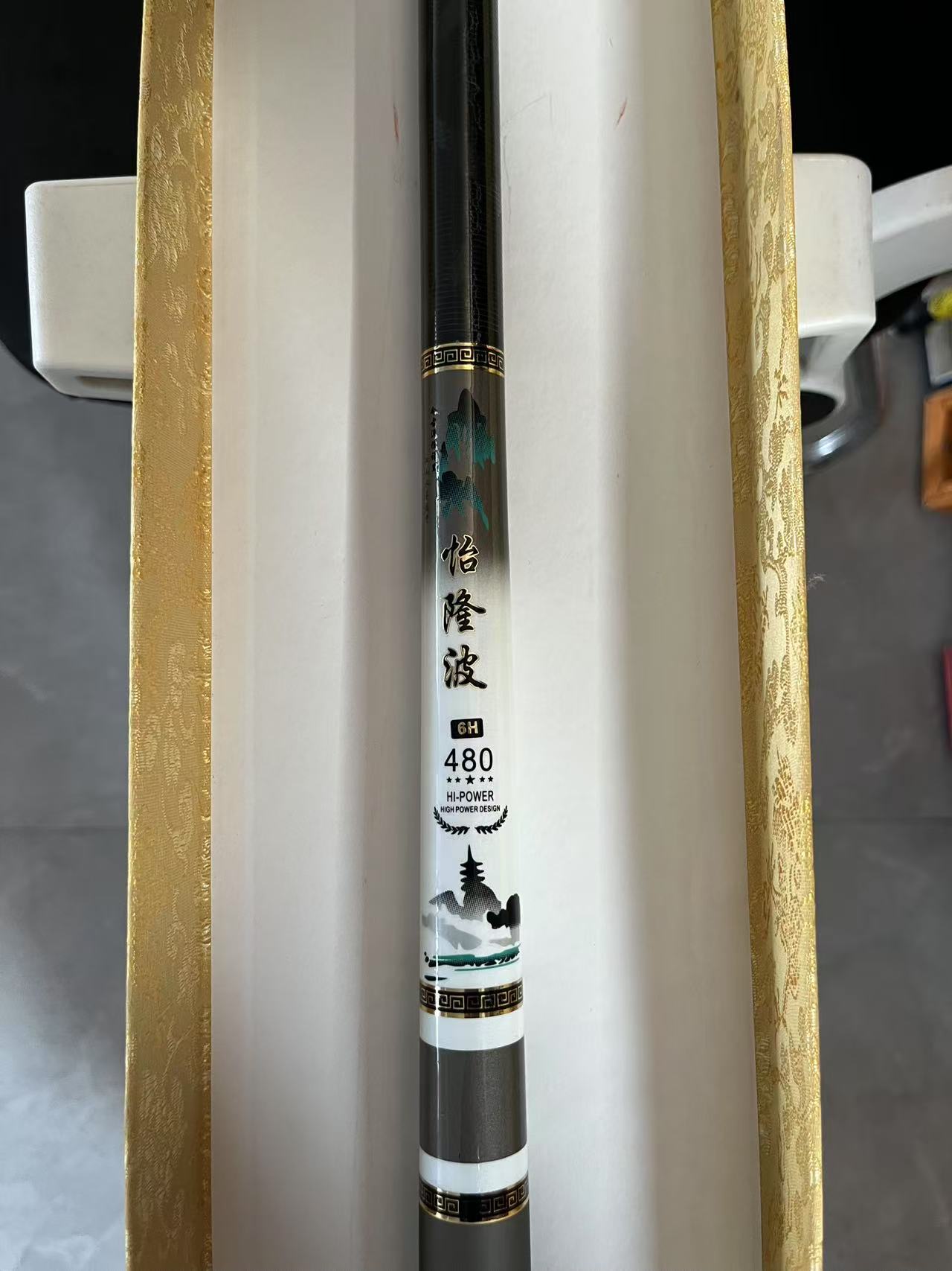 （3.9米怡隆波）高碳交叉碳带样品福利台钓竿