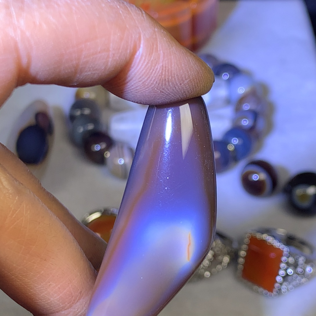 玛瑙/玉髓未镶嵌颈饰