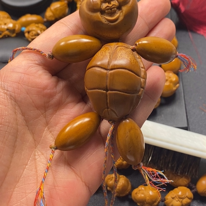 手串橄榄核龟仙人不退不换
