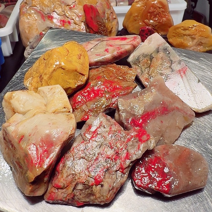 君***哥印石昌化石昌化鸡血石