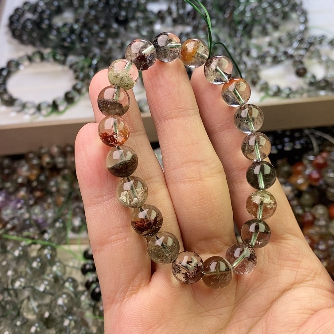 水晶手串未镶嵌用****9卡10