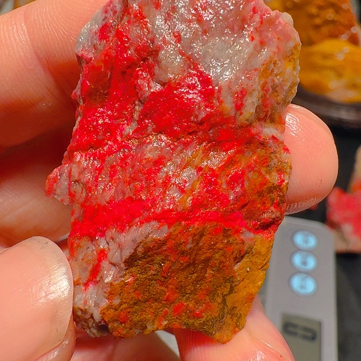 填***字昌化石昌化鸡血石