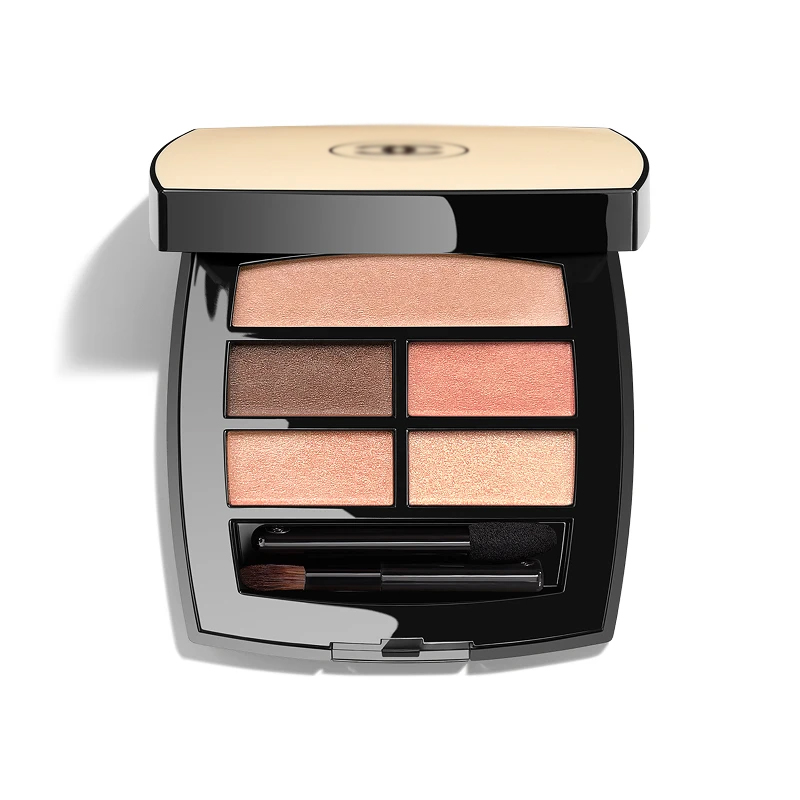 【返场福利】五色时尚眼影盘打造白桃珍珠妆大地珠光细腻裸妆效果