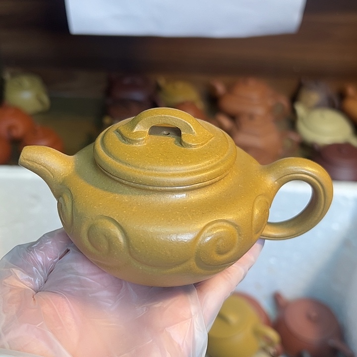 紫砂茶壶宜兴紫砂壶段泥200