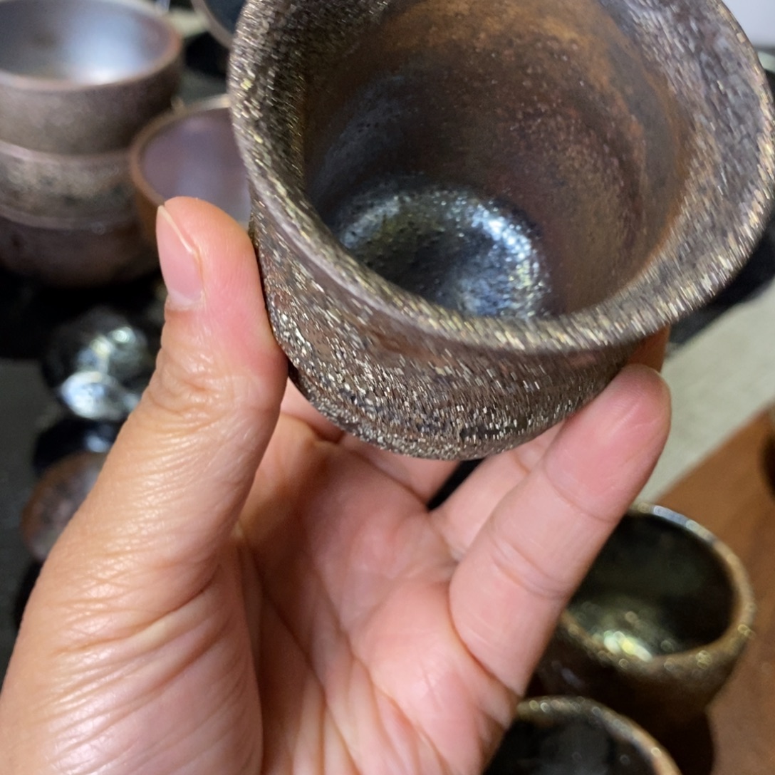 Ż***ǵ杯建水紫陶柴烧茶器