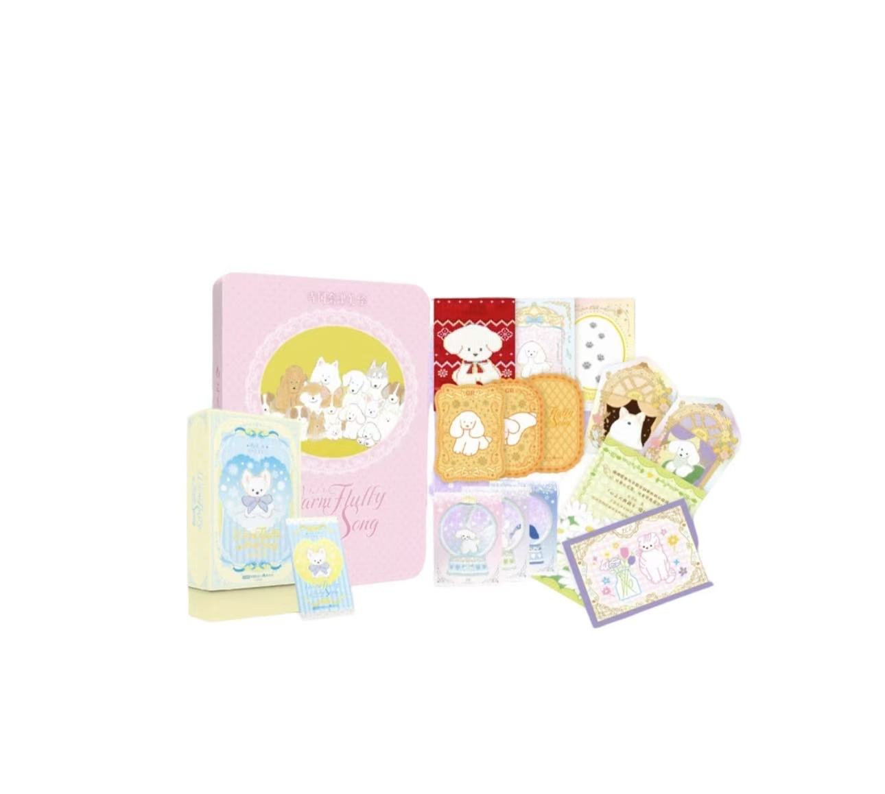 【拆盒】卡盟文创x寺冈奈津美 授权出品 心之犬典藏卡-暖绒心曲