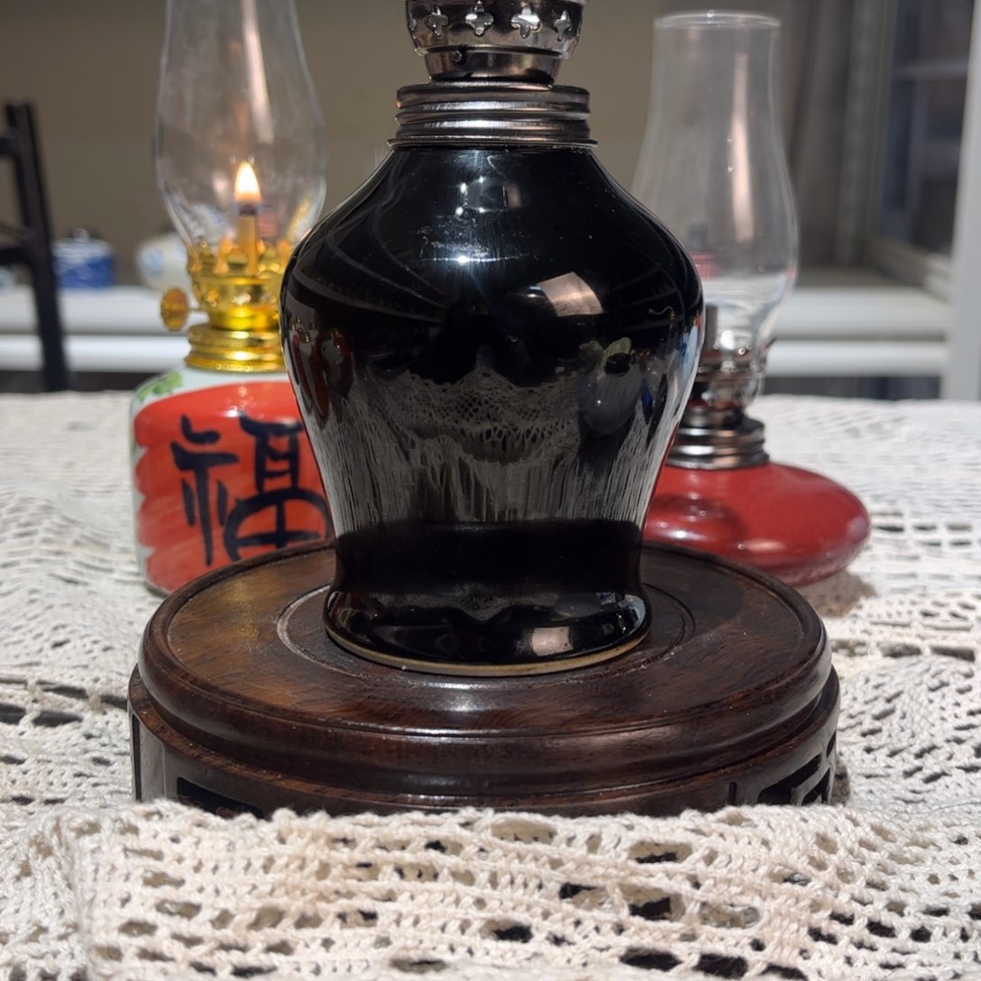 摆件景德镇陶瓷香薰灯