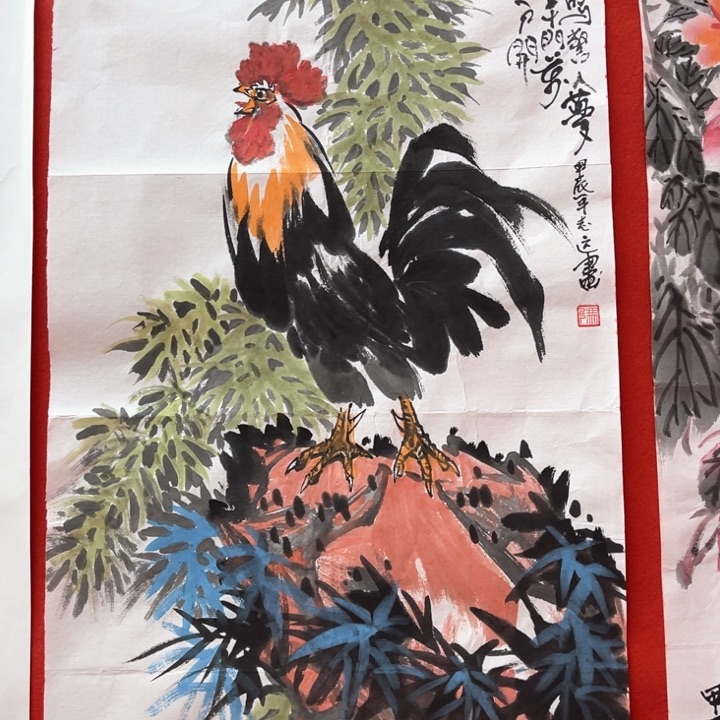 国画花鸟的翅膀是一个巨大去70.46