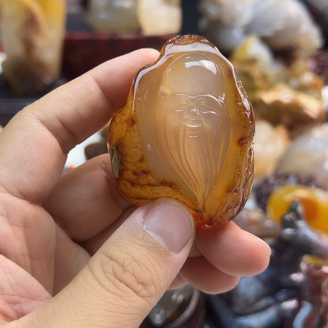 玛瑙/玉髓未镶嵌颈饰