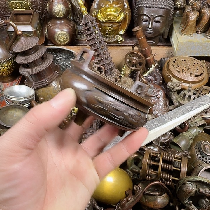 铜材质文玩摆件装饰