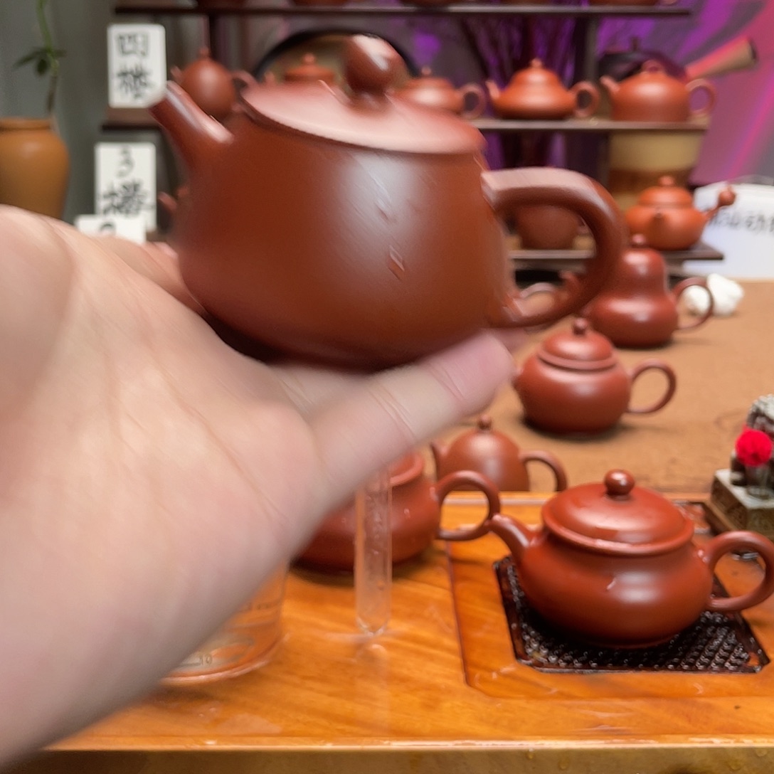 紫砂茶壶卷*张朱泥石瓢90cc