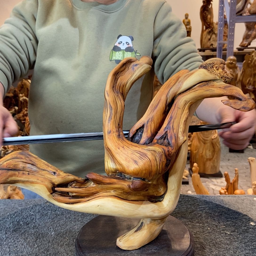 柏木（崖柏）太行崖柏根雕摆件
