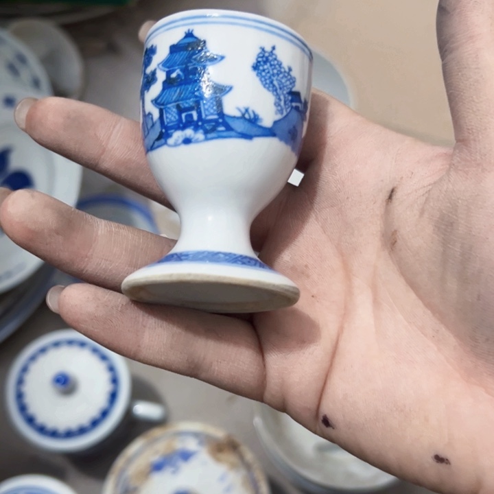 景德镇陶瓷高温酒杯