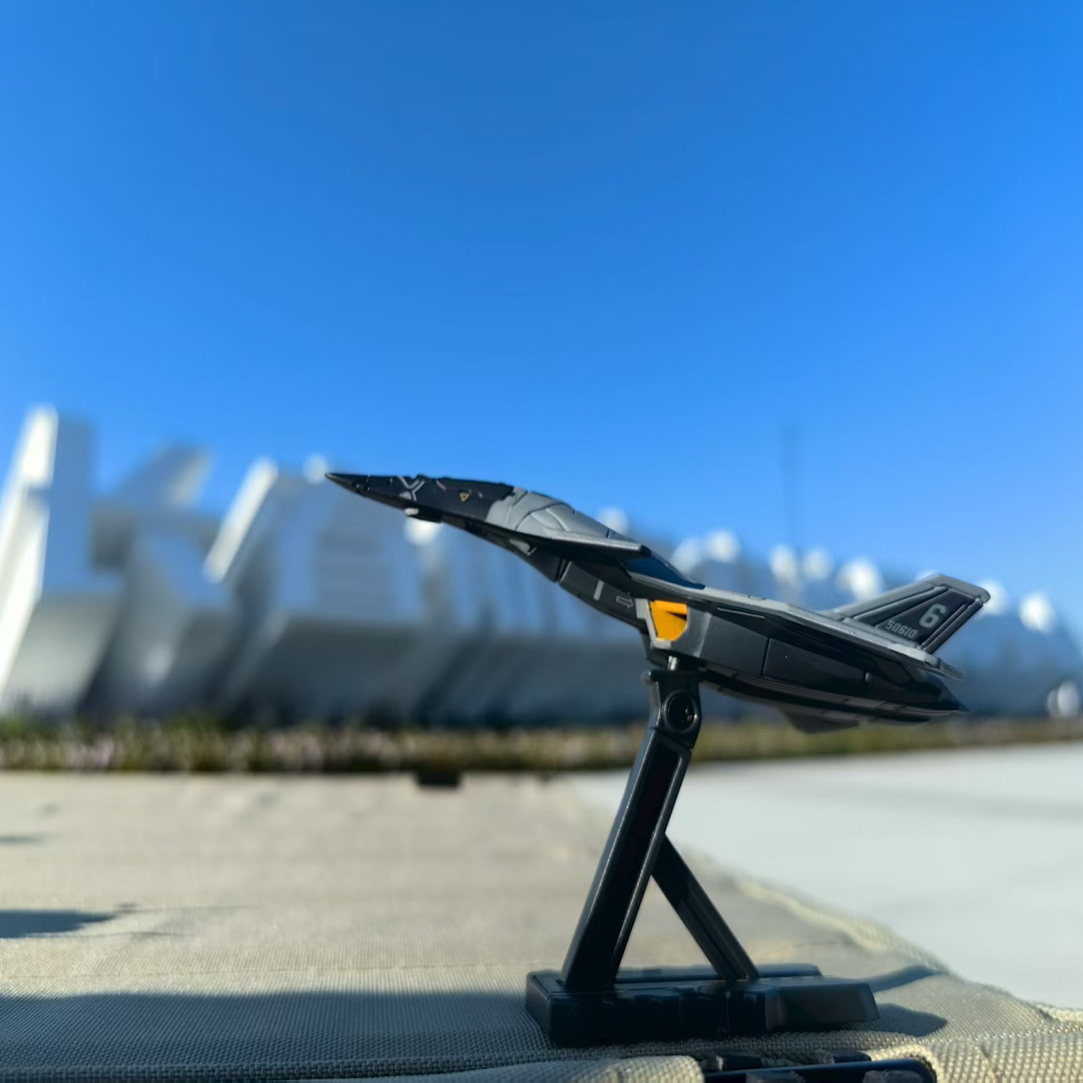 凯迪威小比例白帝乙型空天战机合金模型南天门计划