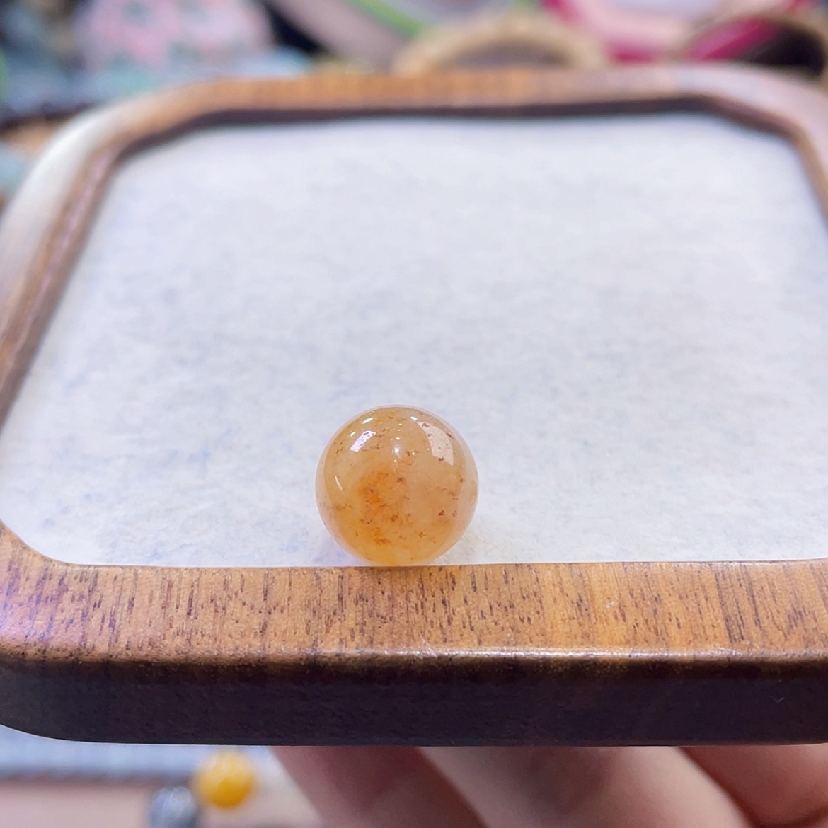 【闪购商品】翡翠颈饰未镶嵌橘红