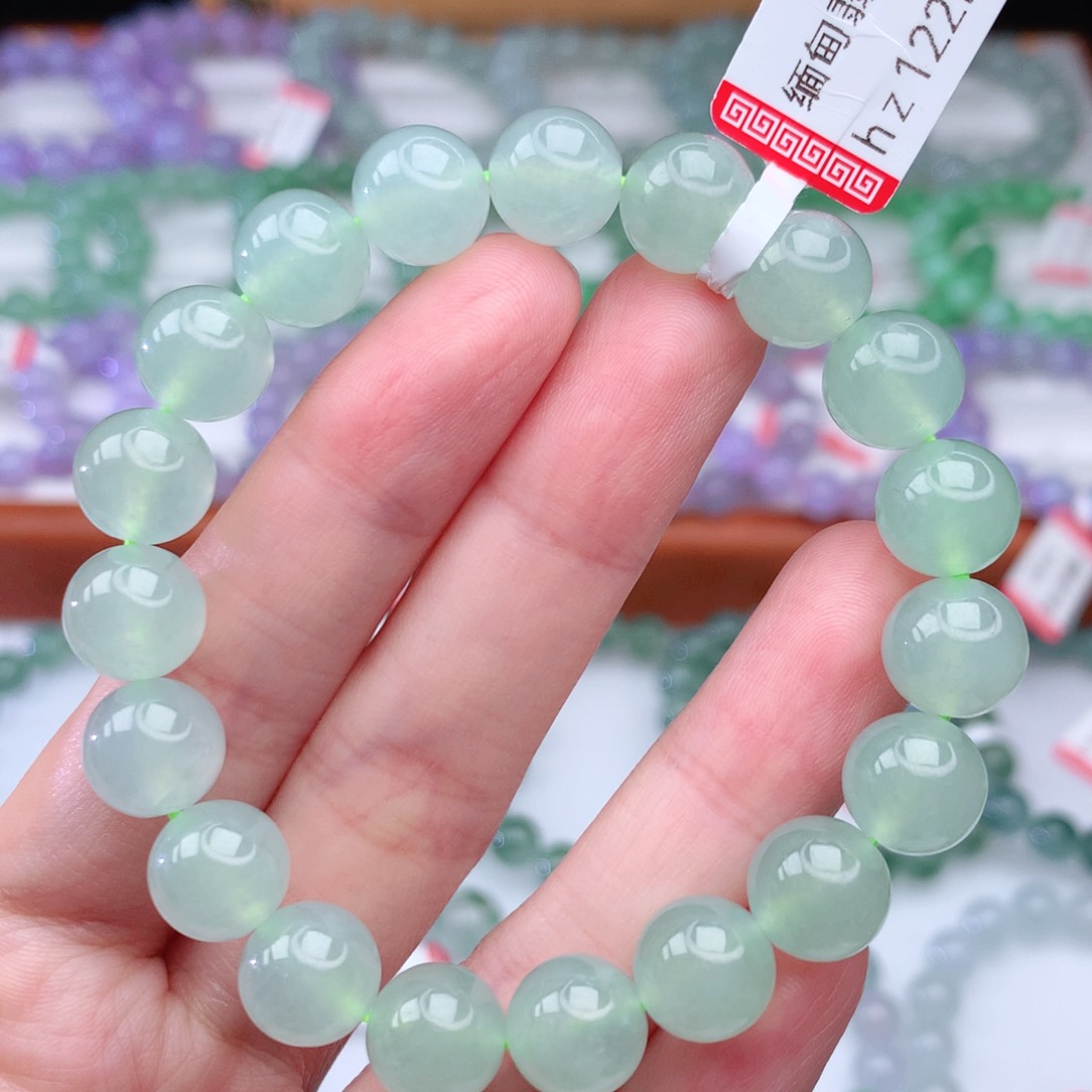 翡翠手链未镶嵌翡翠10mm