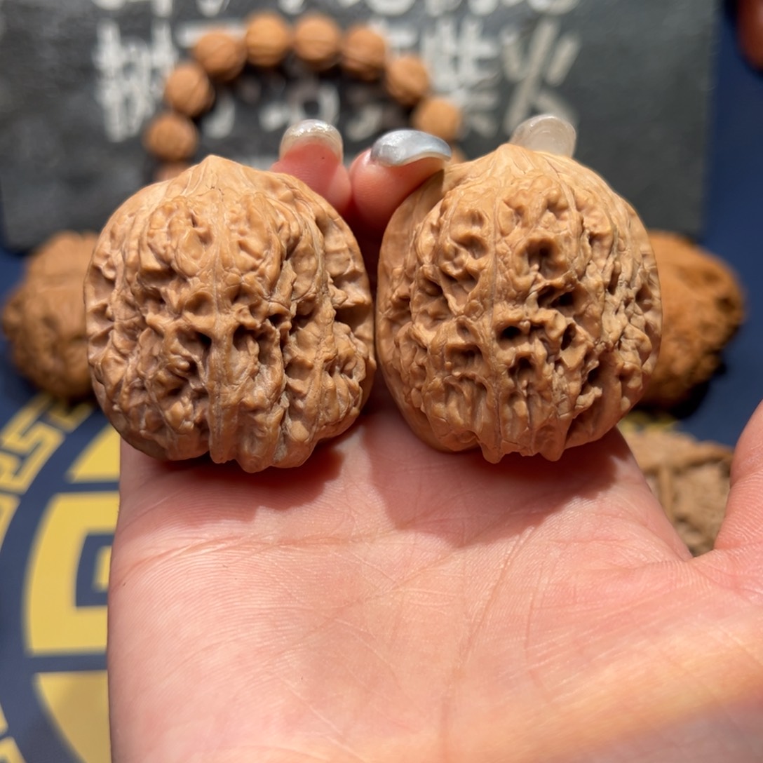 文玩核桃把件将军榜38全品