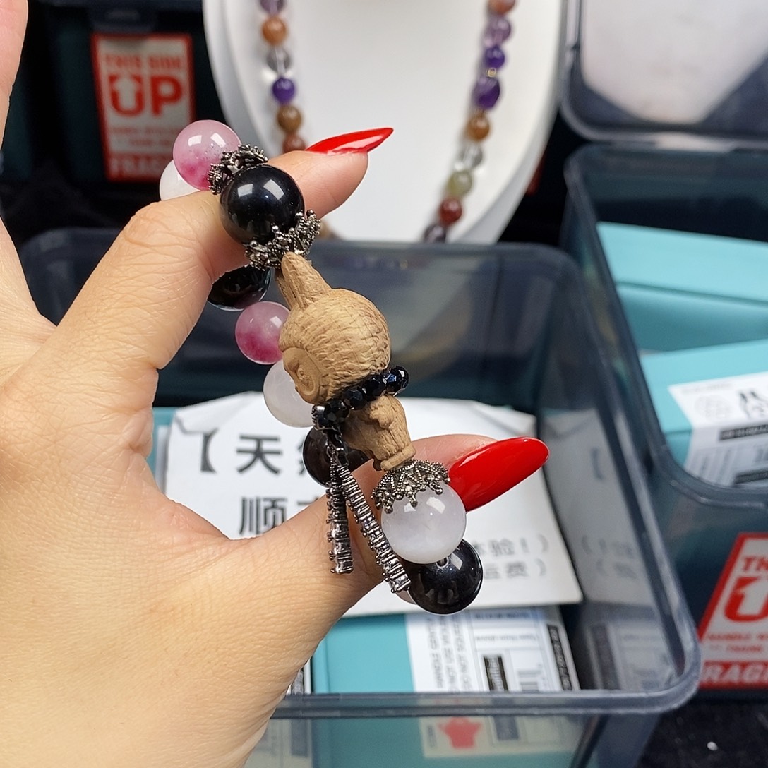水晶银S925镶嵌手链