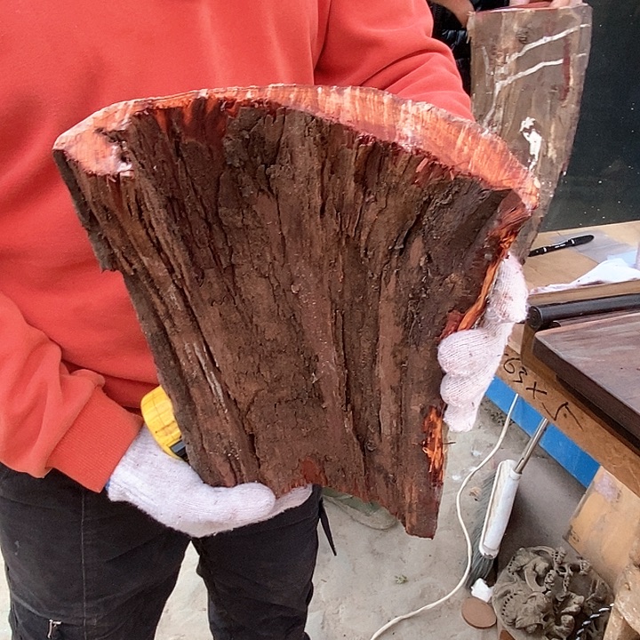 染料紫檀（血檀）三**笑889