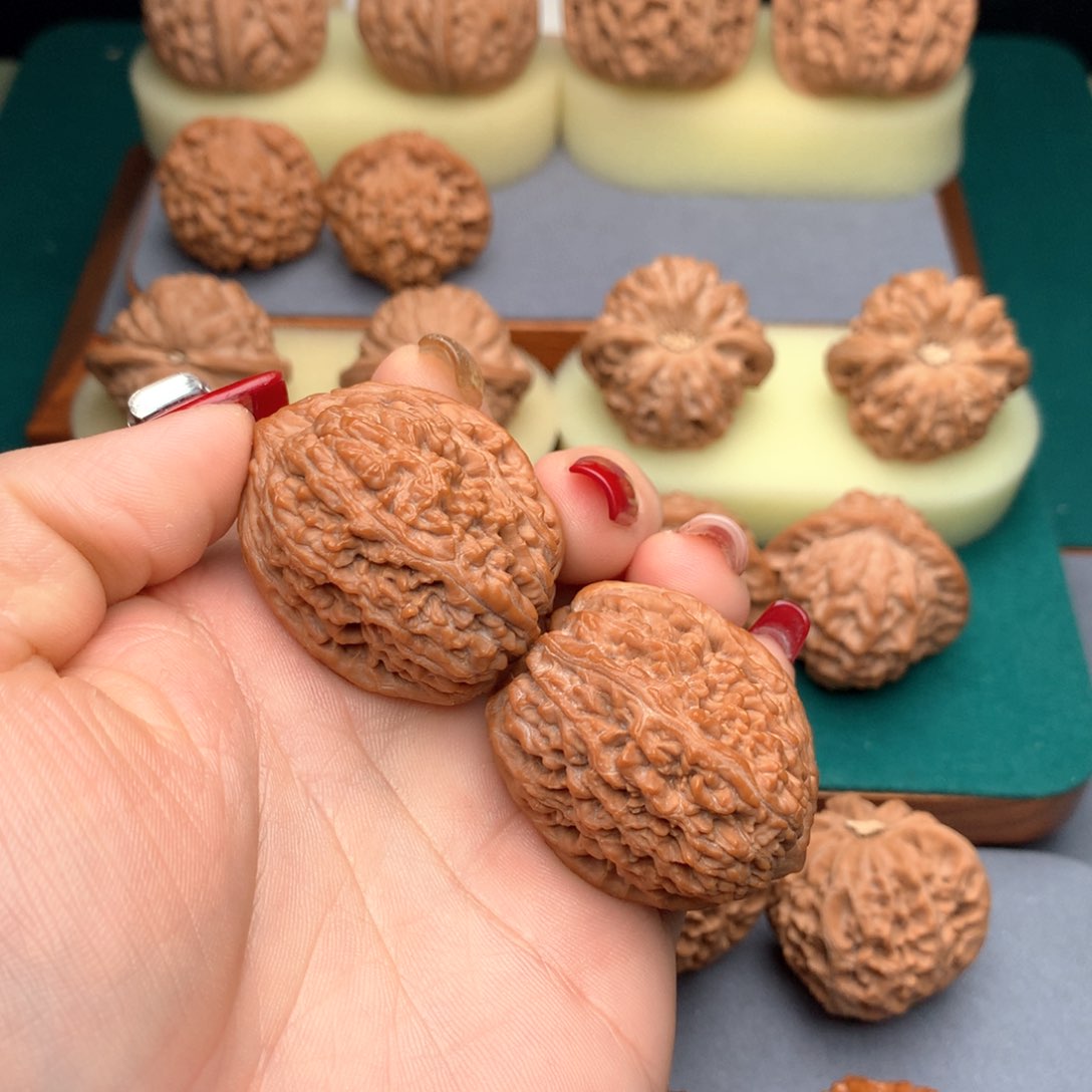 文玩核桃吊坠澜*文玩核桃大蒜头34