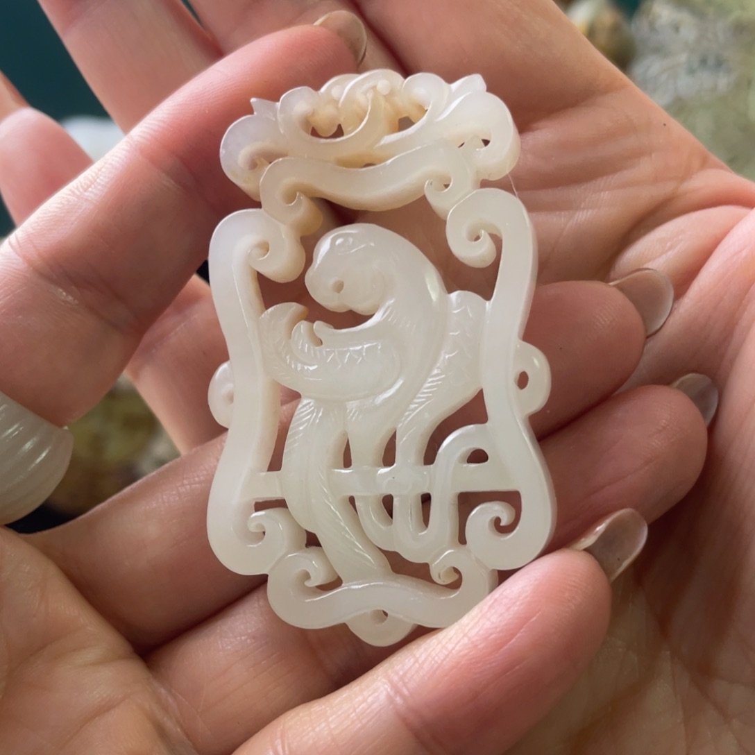 和田玉挂件未镶嵌