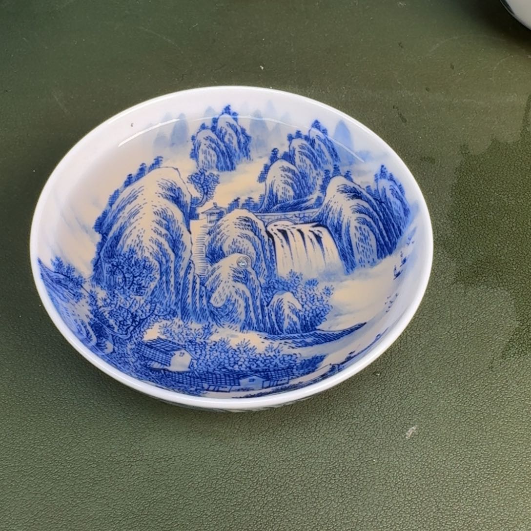 陶景德镇纯手绘茶具圆圆256