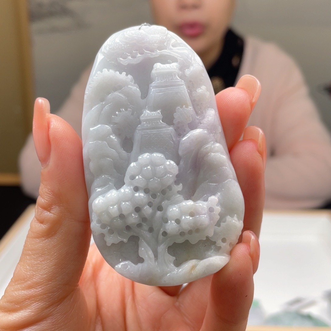 翡翠吊坠(不含链)未镶嵌