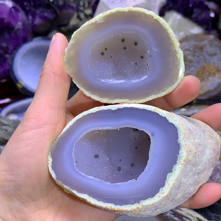 水晶 福利沙软盆未镶嵌