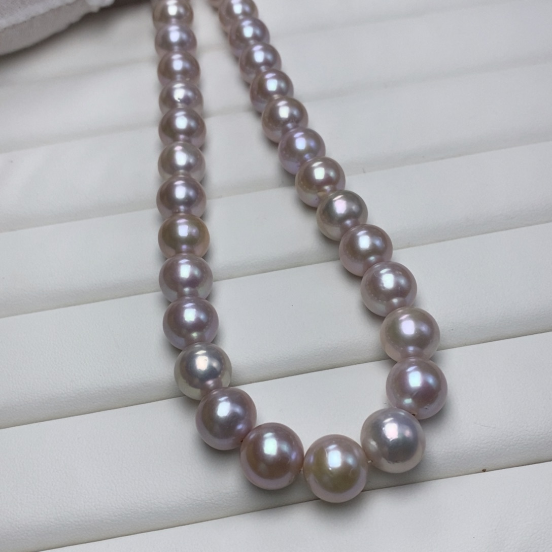 淡水珍珠颈饰银S925镶嵌S****舒项链定制