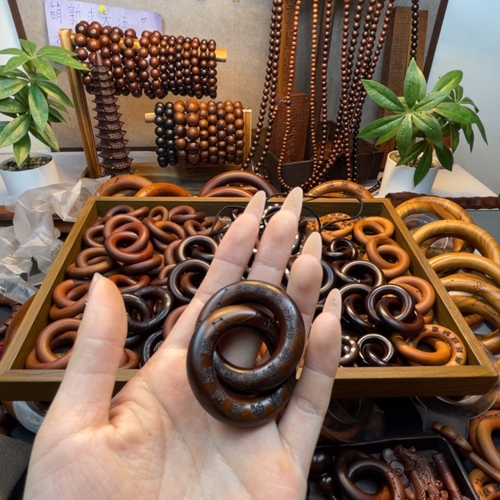 木枣木玉华2.5圈口带焦