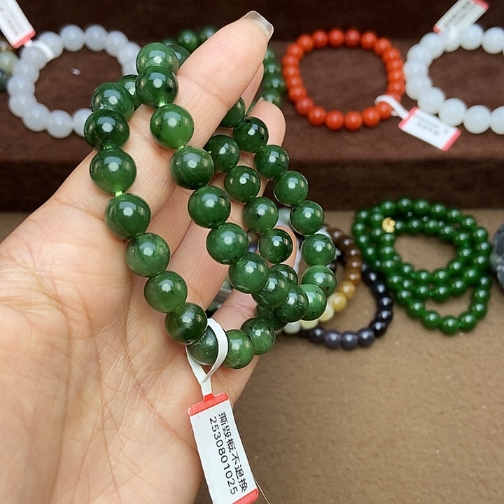 和田玉手链未镶嵌