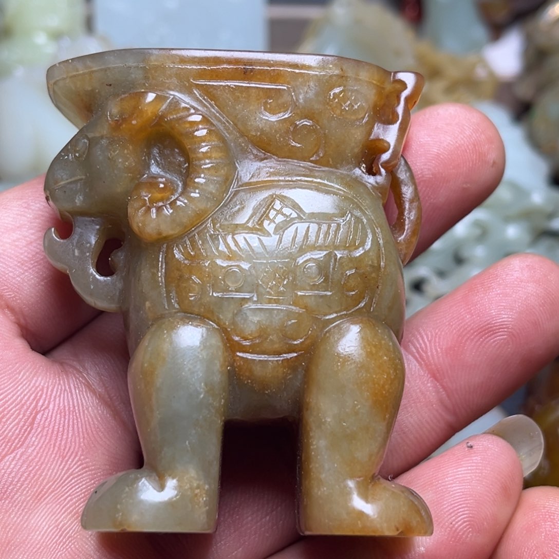 和田玉挂件未镶嵌