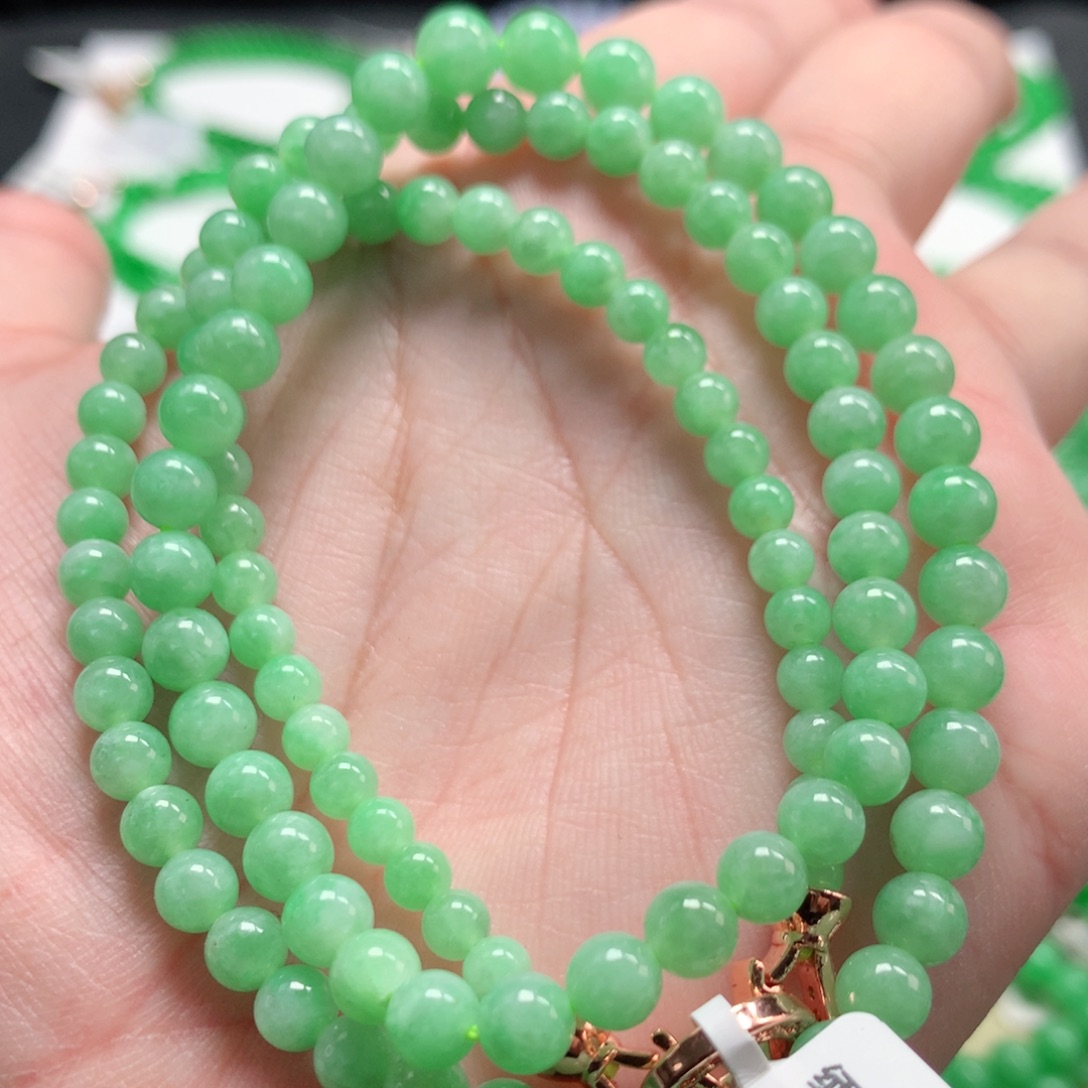 翡翠未镶嵌手链翡翠